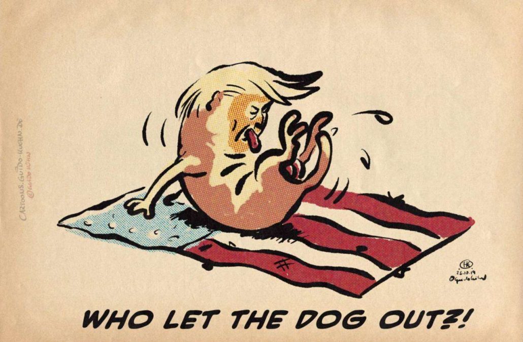 who let the dog out!?