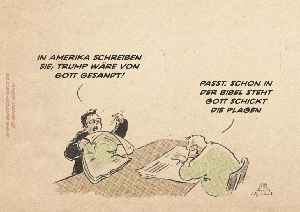 Gott will Trump