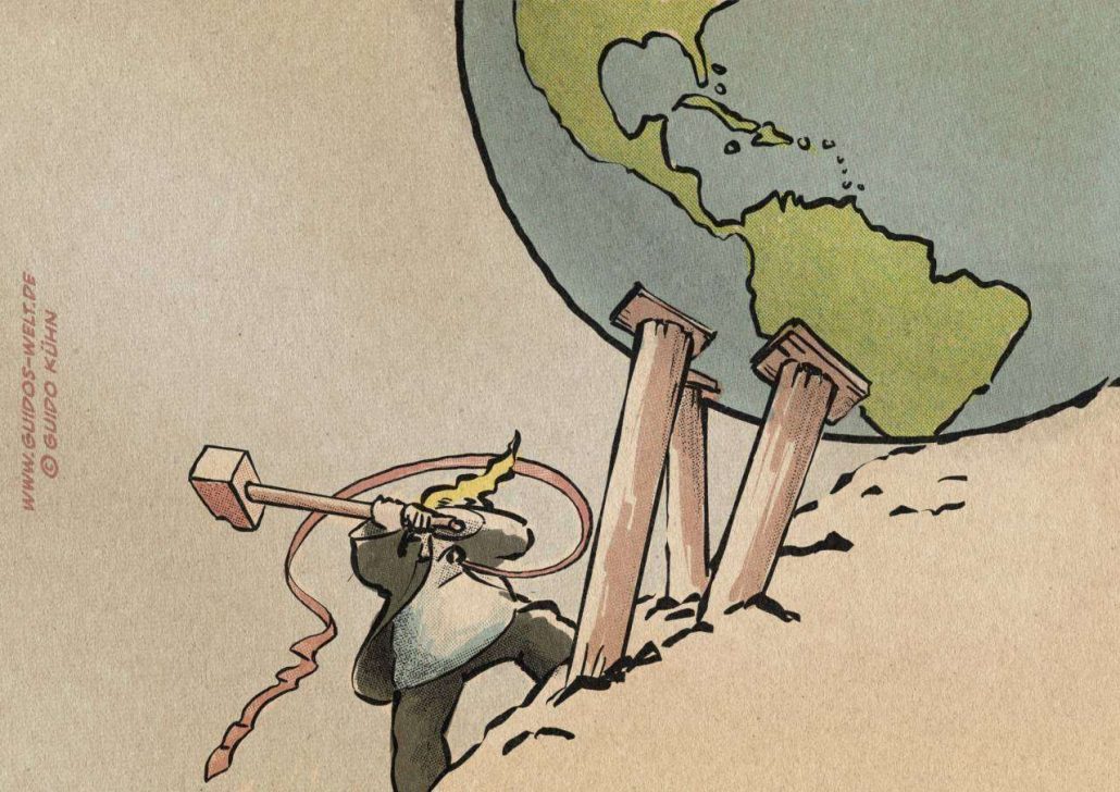 Trump at work