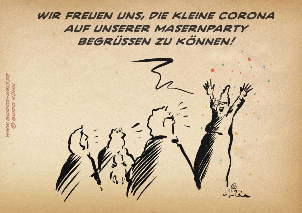 Neue Gäste auf der Masernparty