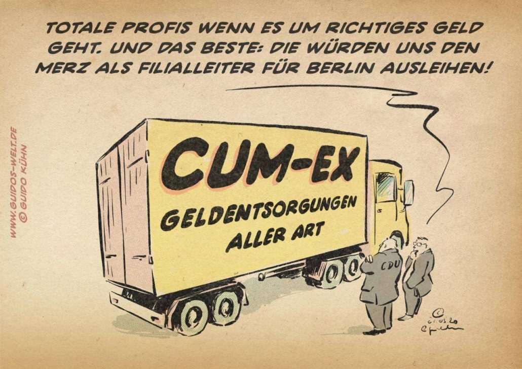 Cum, der Merz ist da