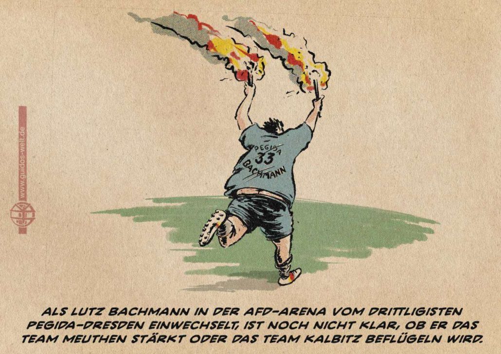 Der Einlauf des Brandstifters