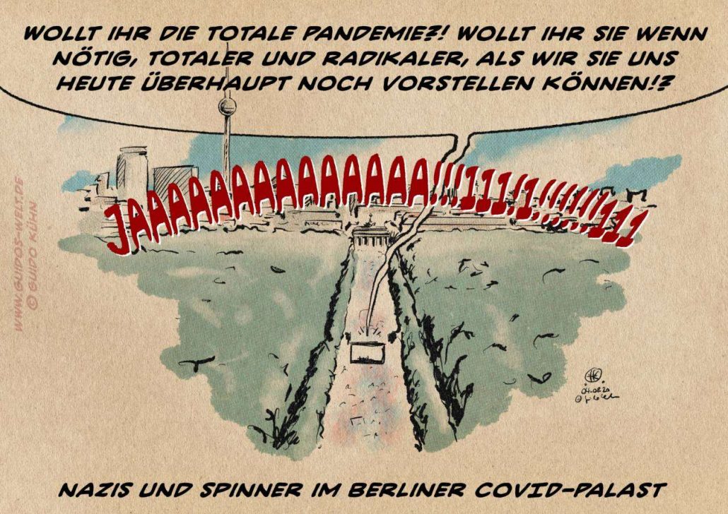 Aus dem Berliner Covid-Palast