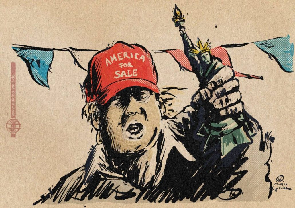 Prasident Donald J. Broke