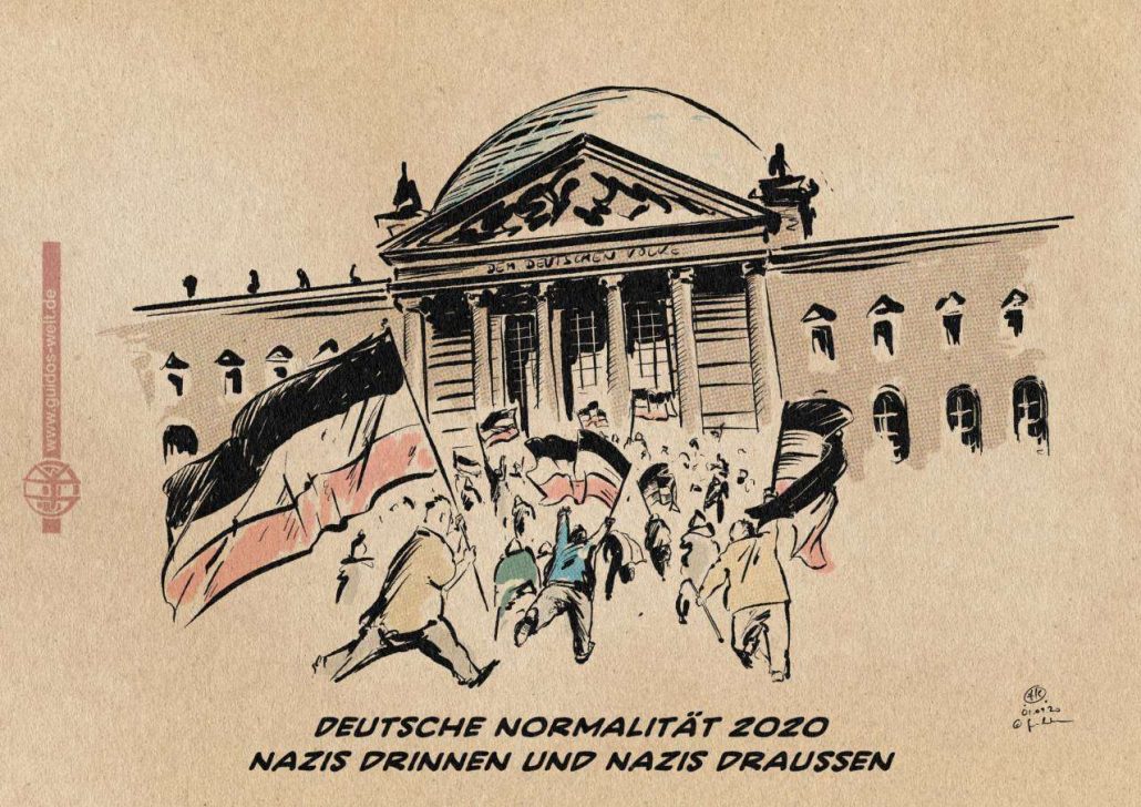 Nazis drinnen, Nazis draussen