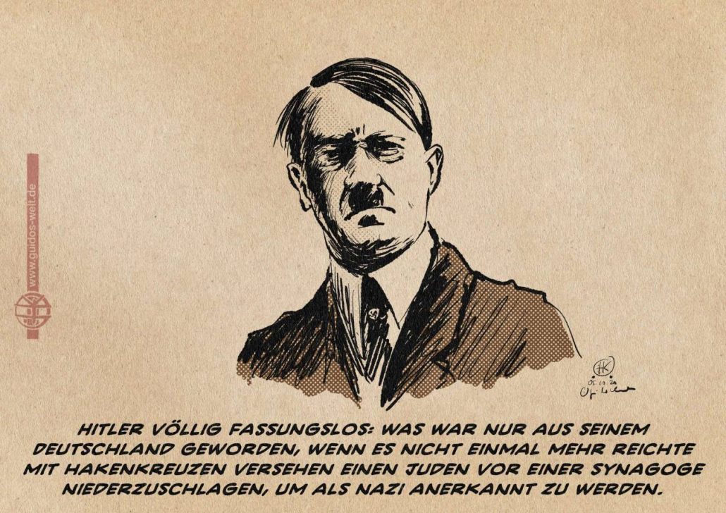 Hitler entsetzt!