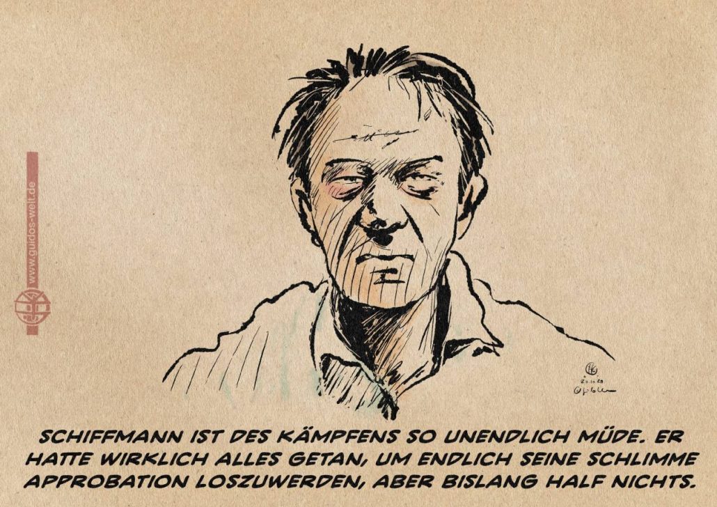 Bodo Schiffmann des Kämpfens müde