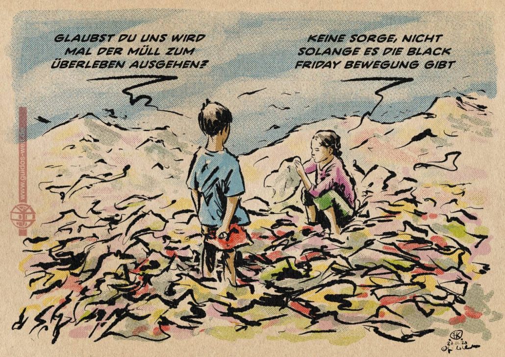 Heute ist Black Friday – der globale Überkonsumtag