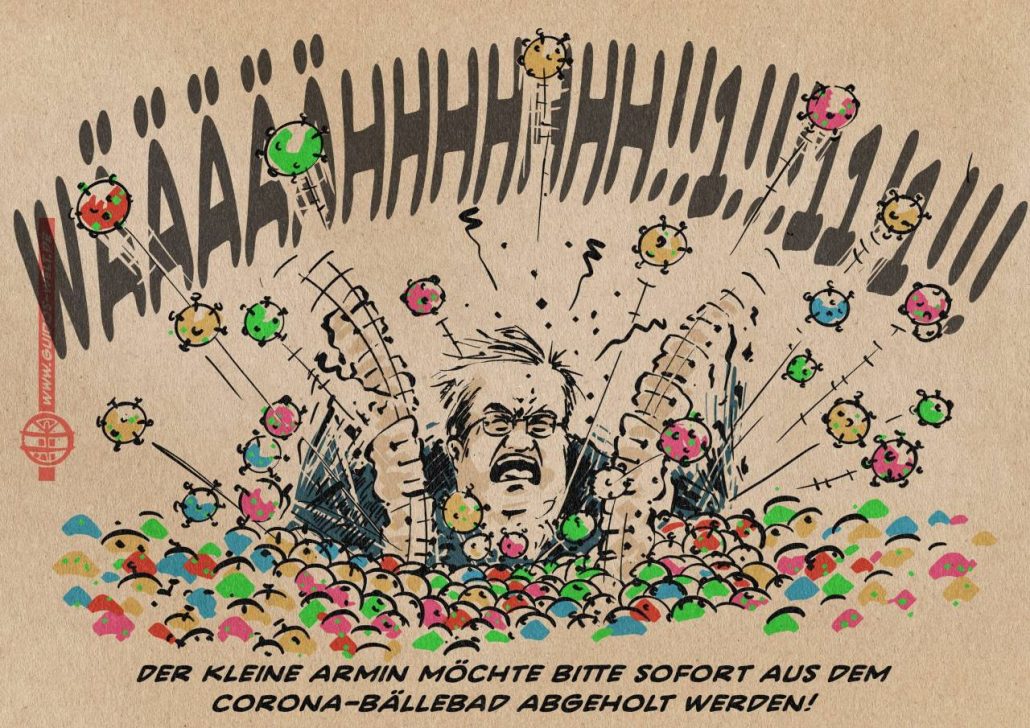 Armin im Bällebad
