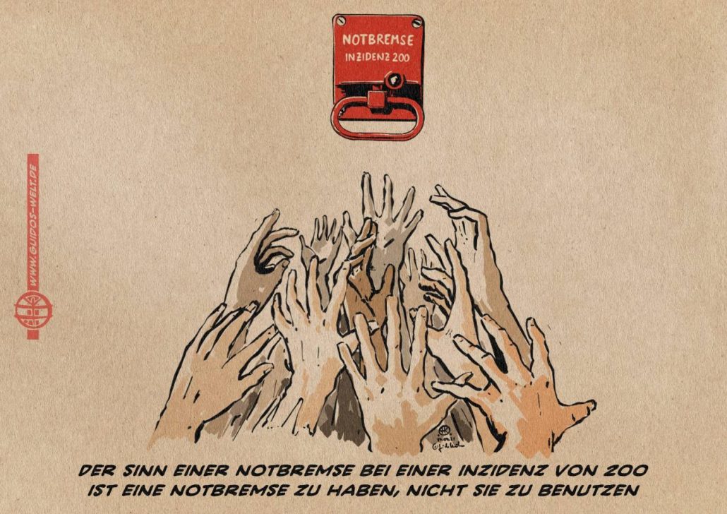Not Bremse statt Notbremse