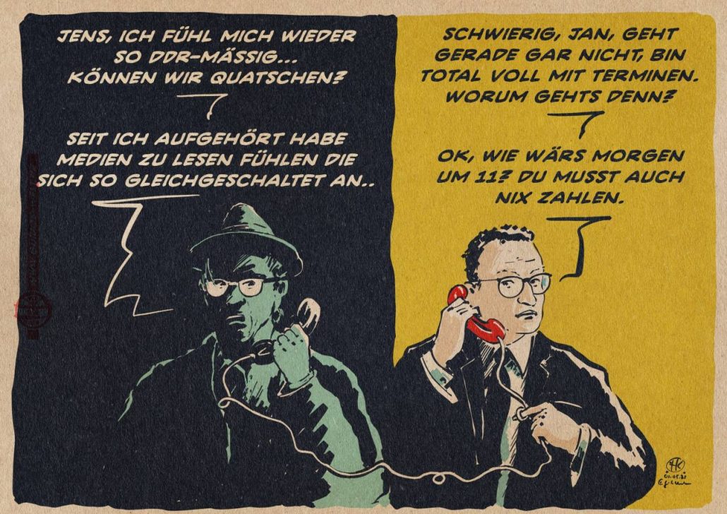 Jens, sprich mit mir