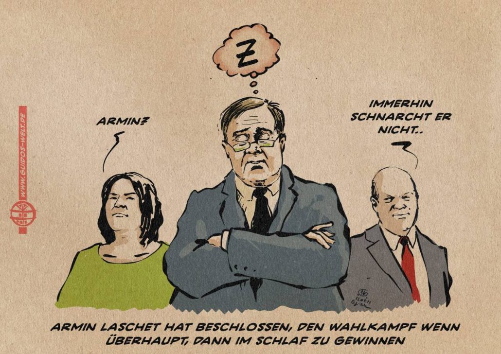 Laschet-Wahlkampf als REM Phase