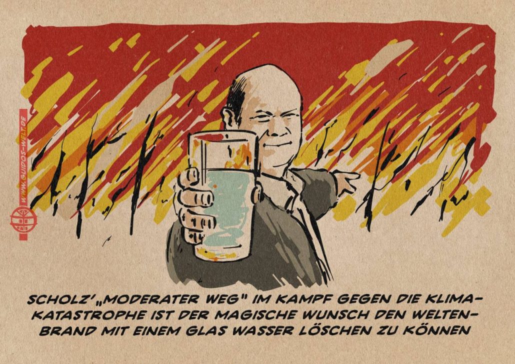 Scholz´ moderater Weg