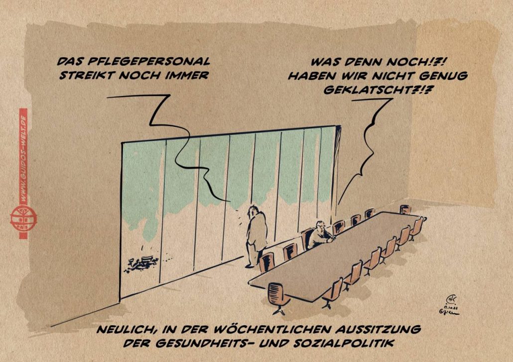 Endloser Pflegestreik
