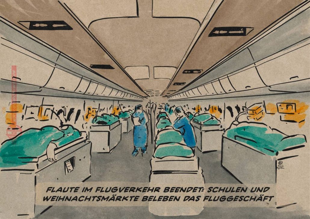 Fluggeschäft belebt