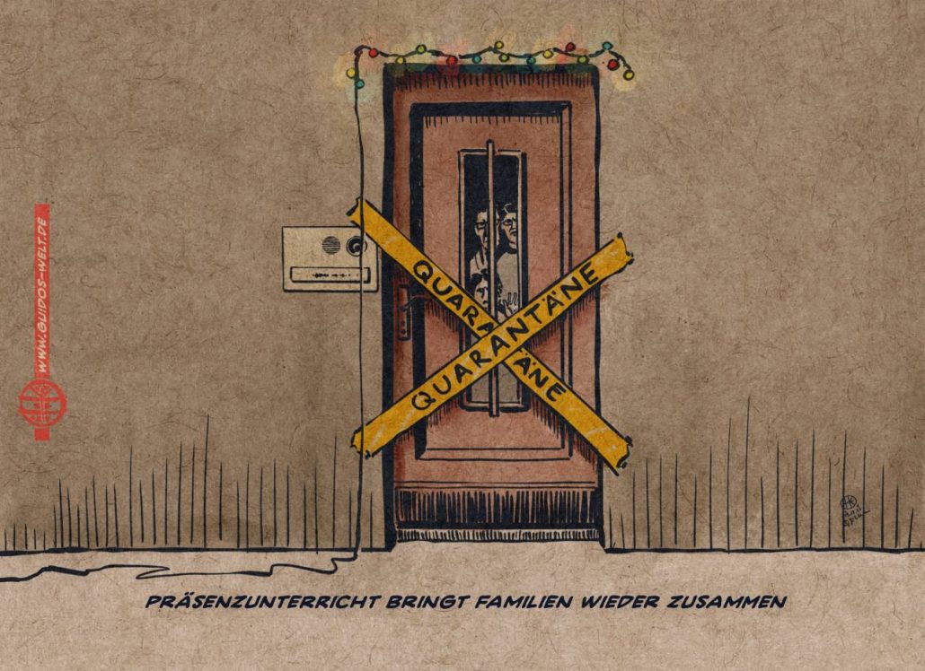 Weihnachten im engsten Kreis