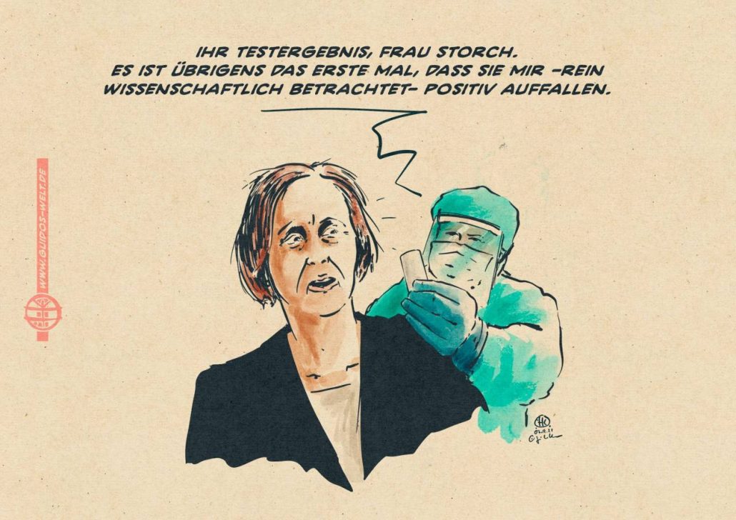 Mal was positives von Frau Storch