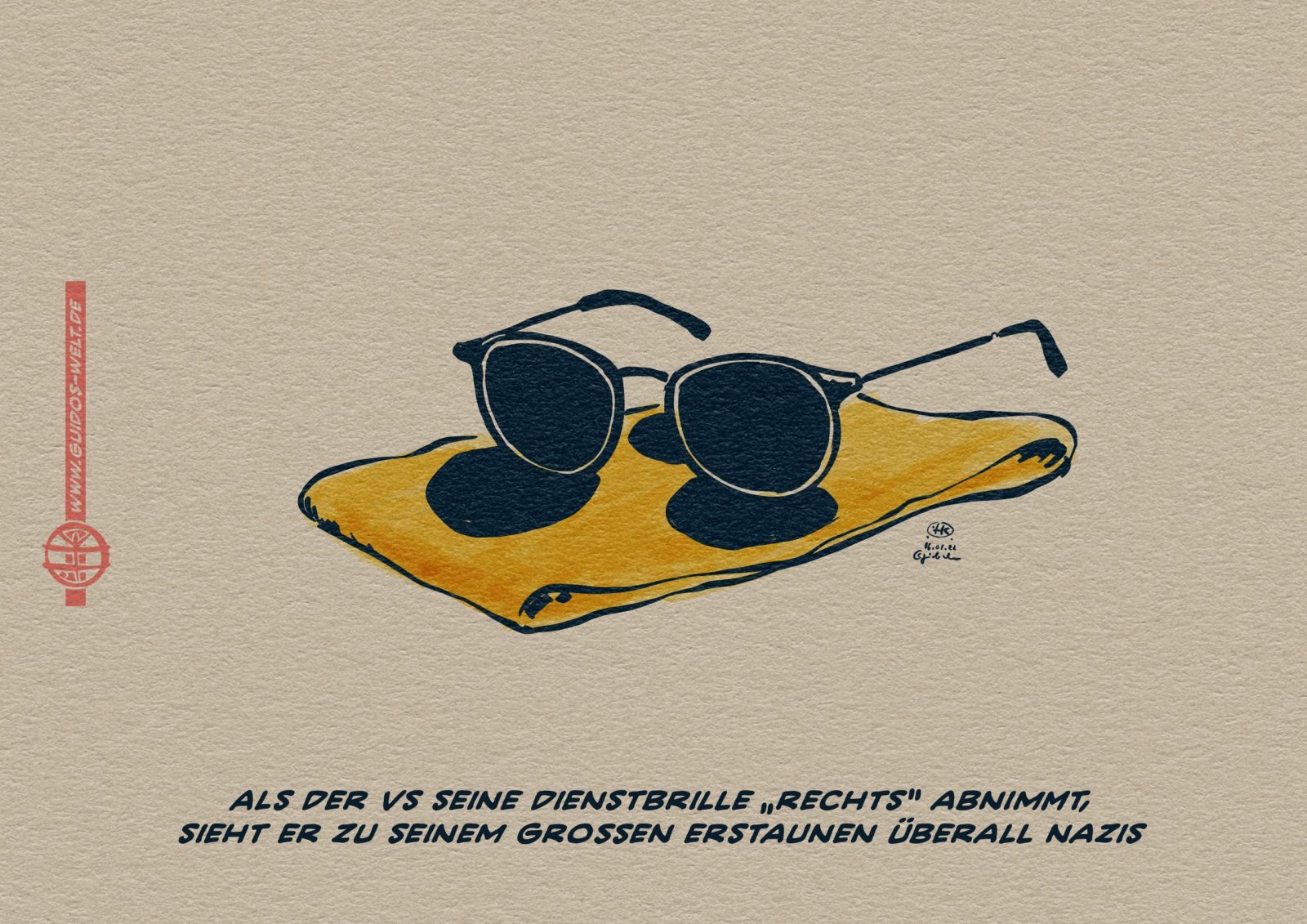 Dienstbrille Rechts
