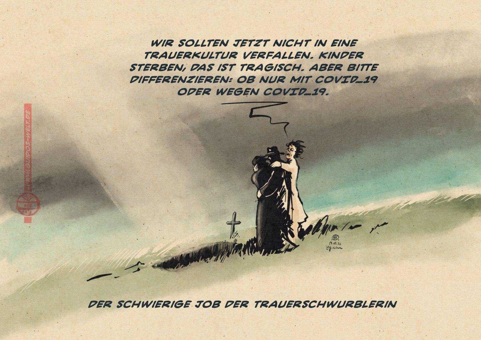 Trauerschwurblerin Prien