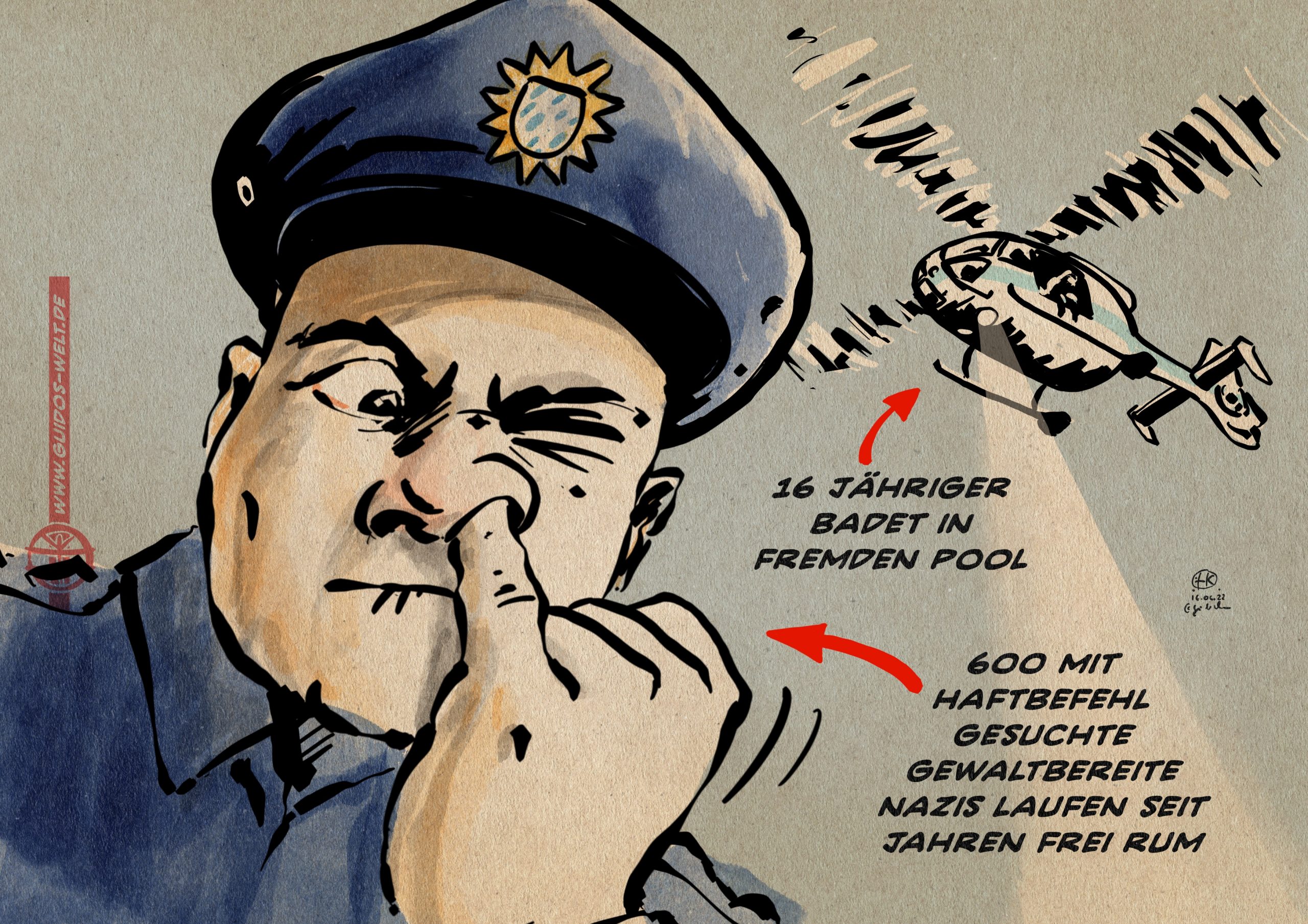 Gute alte Polizeiarbeit