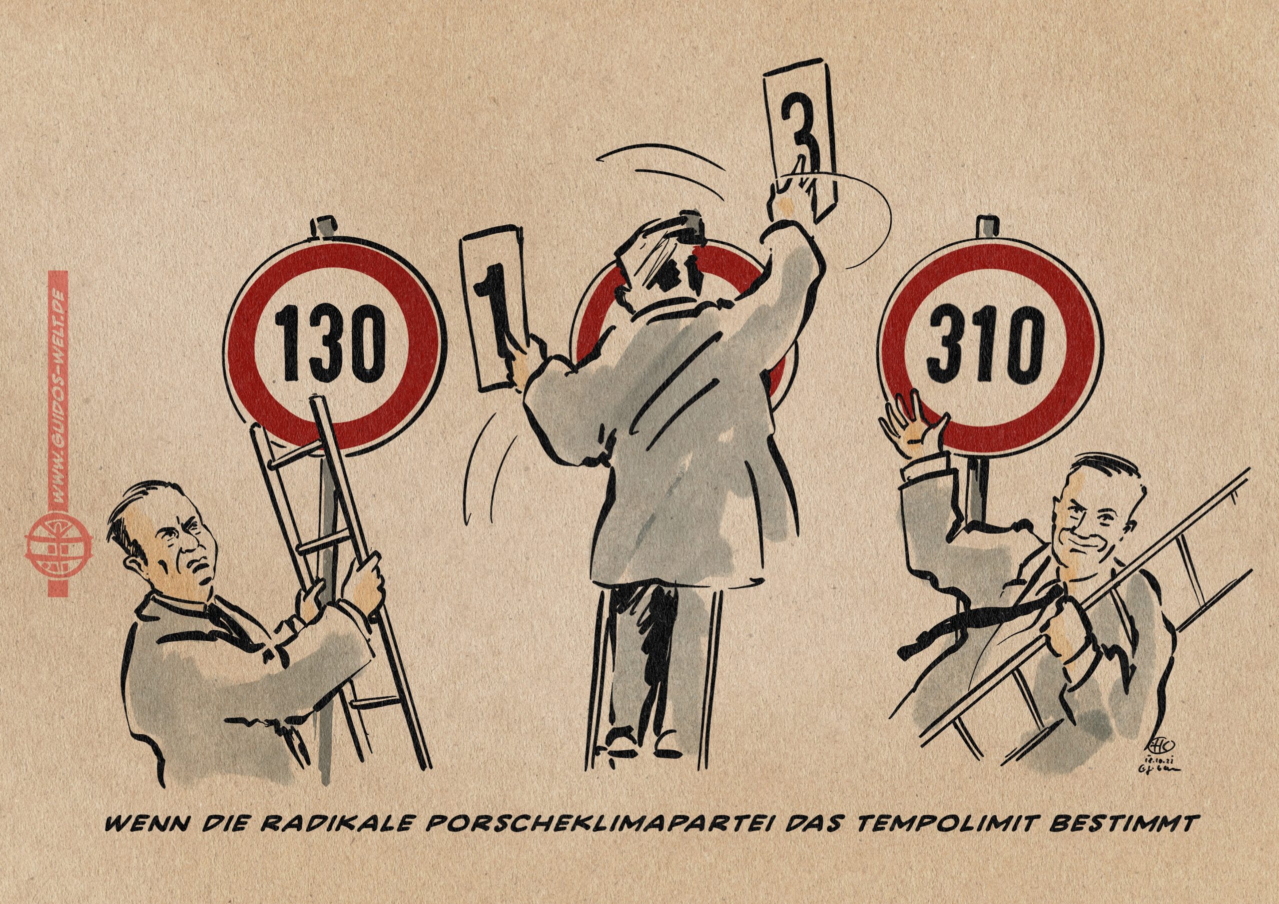 Tempo, aber nicht beim Limit