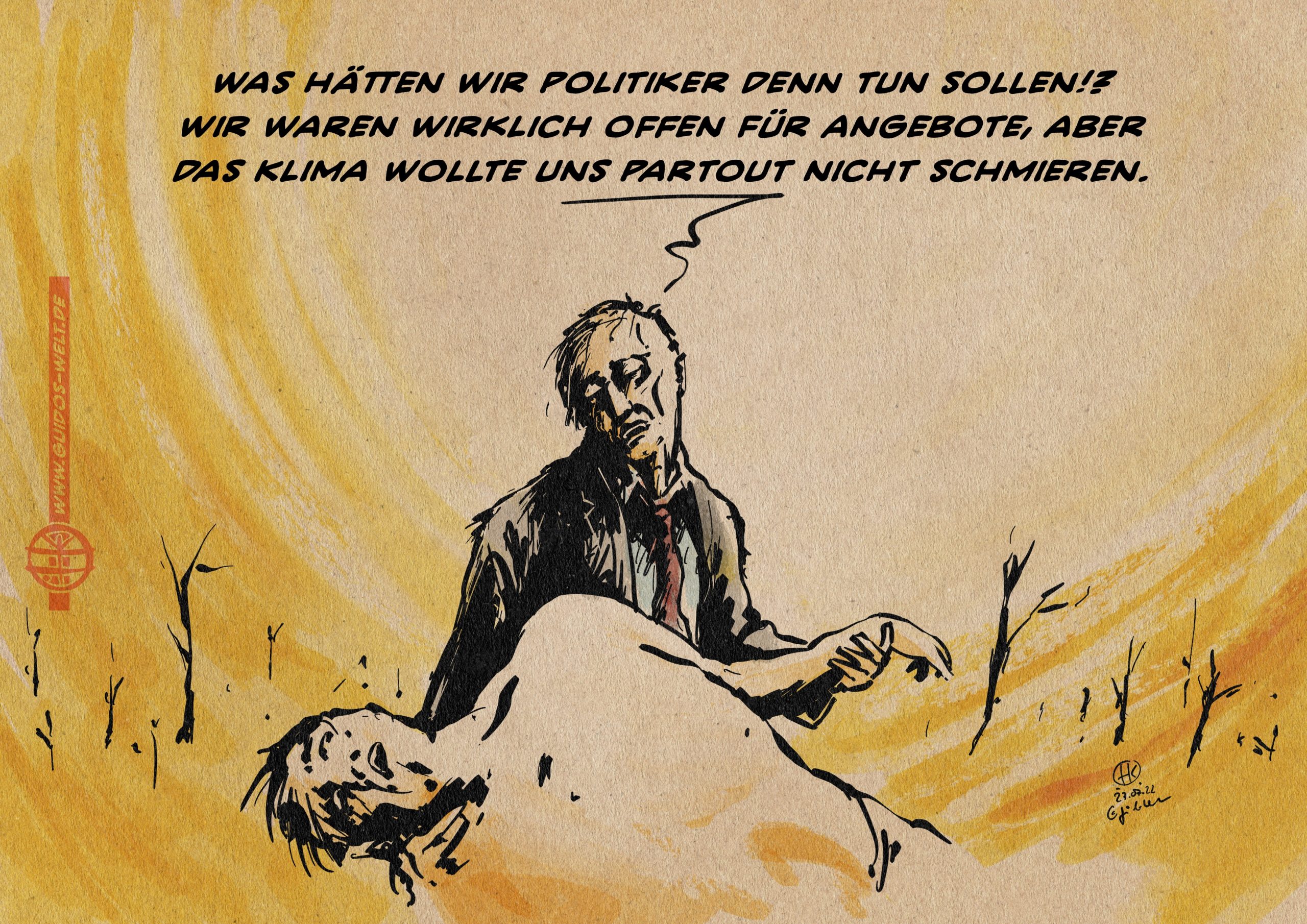Am Ende der Lobby