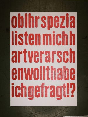 Ob ihr mich..