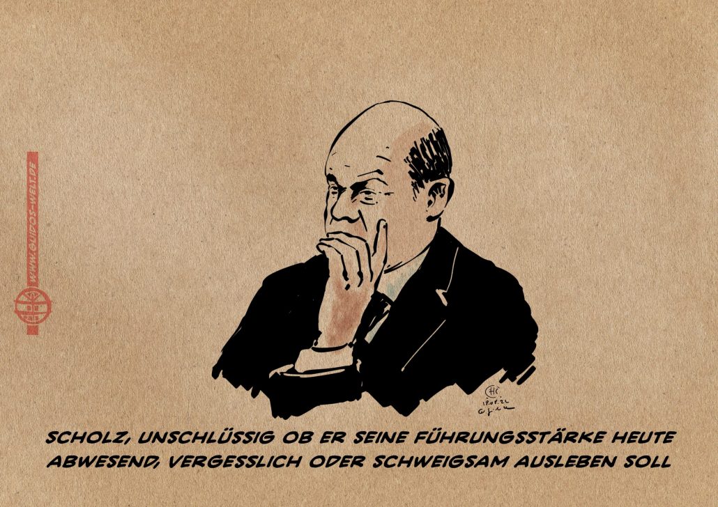Scholz´ Führungsstärke