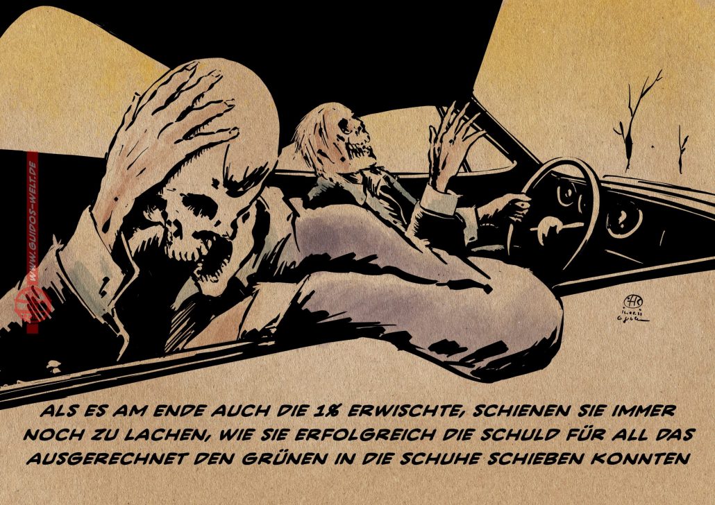 Klapperndes Gelächter