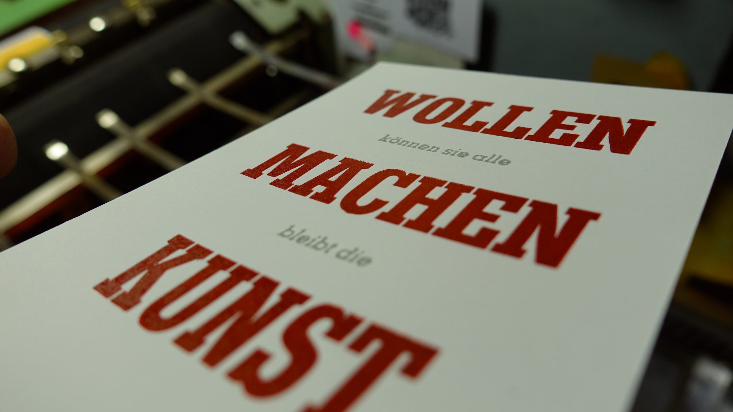 Wollen|Machen|Kunst