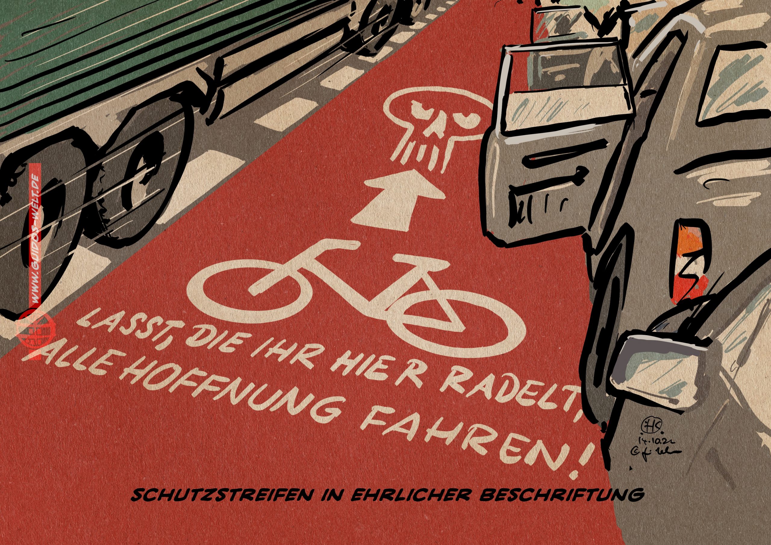 Ehrliche Schutzstreifen