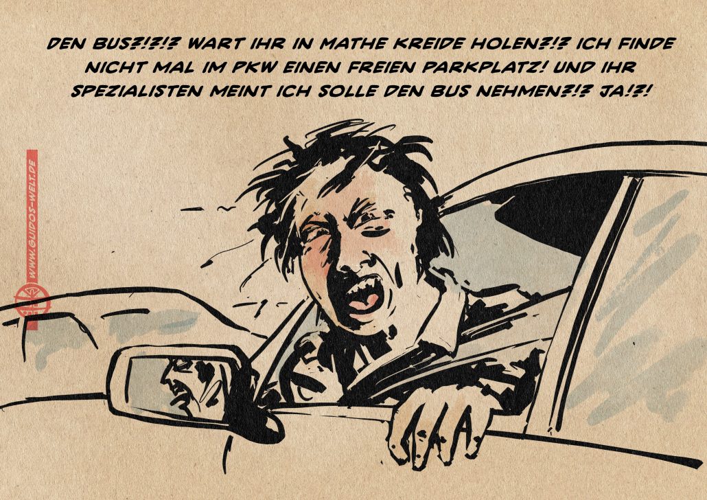 Öfter mal den Bus nehmen?!?
