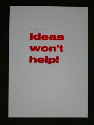 Forgotten Ideas