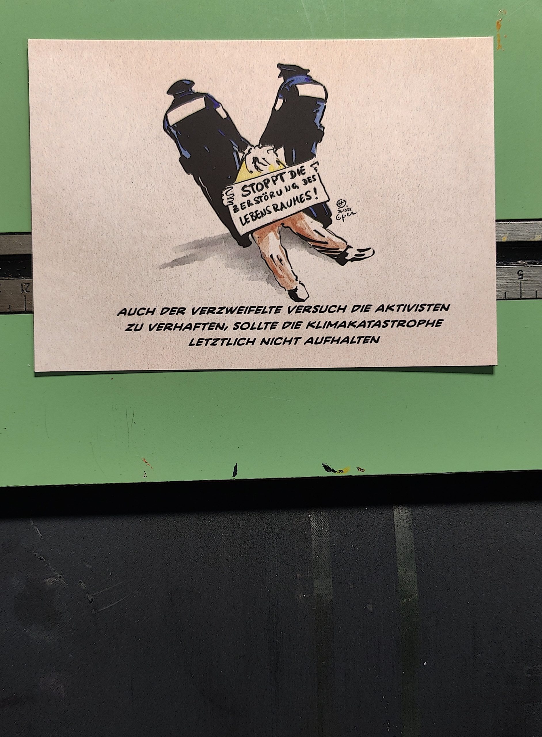 Verzweifelter Versuch