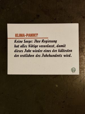 Klima-Panik