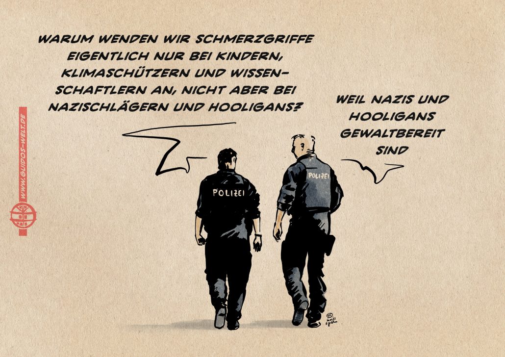 Polizei, Dein Freund und Schmerz