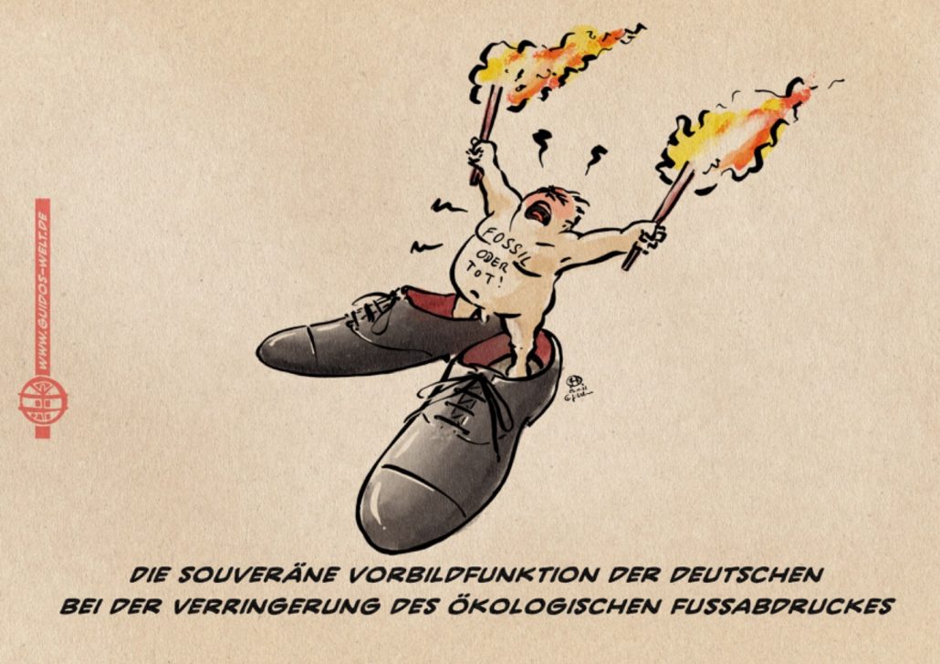 Unser Recht auf den Fußabdruck