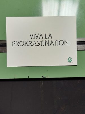 Prokrastination