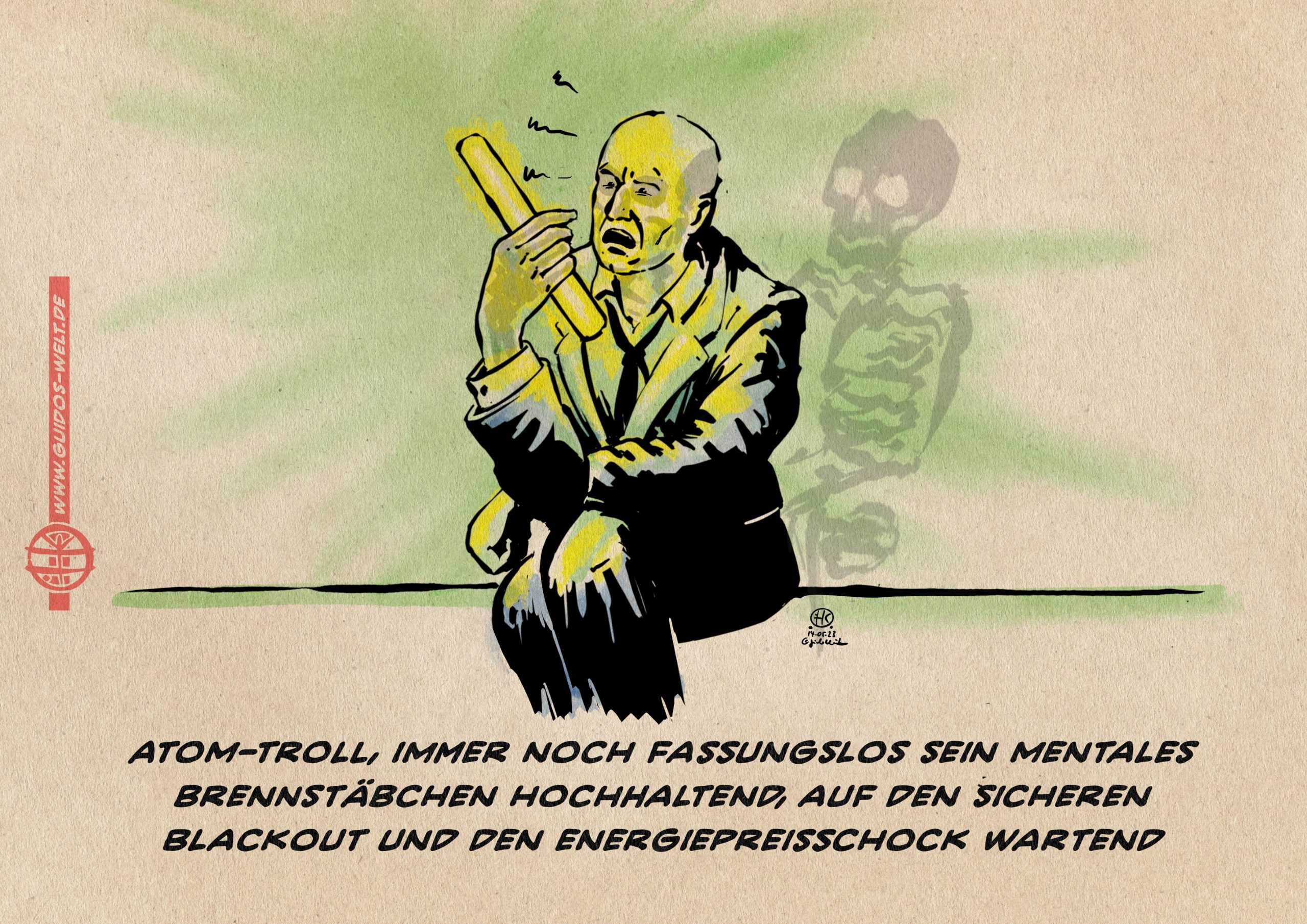 Der Blackout der Atomtrolle