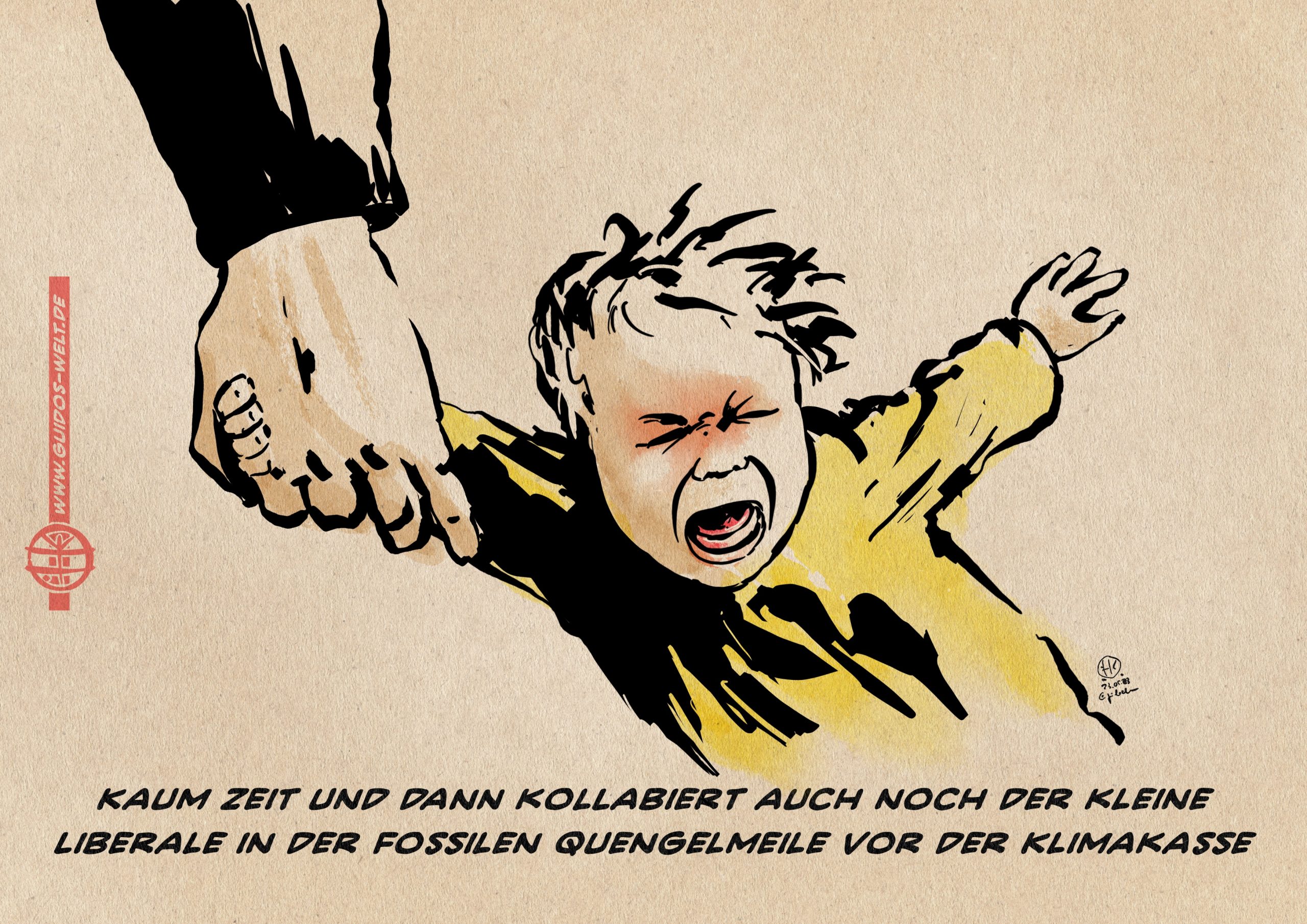 In der fossilen Quengelmeile