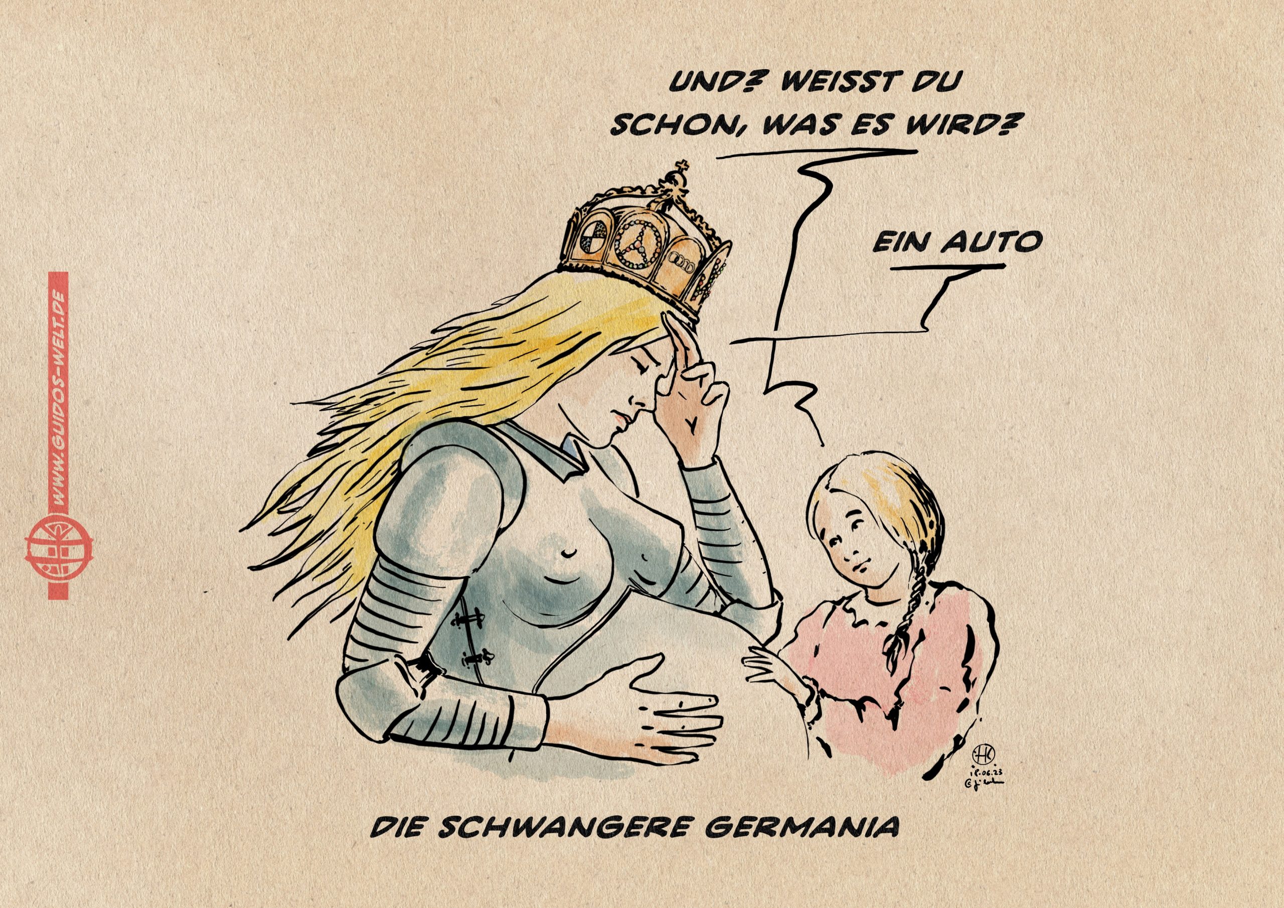 Germania, schwanger