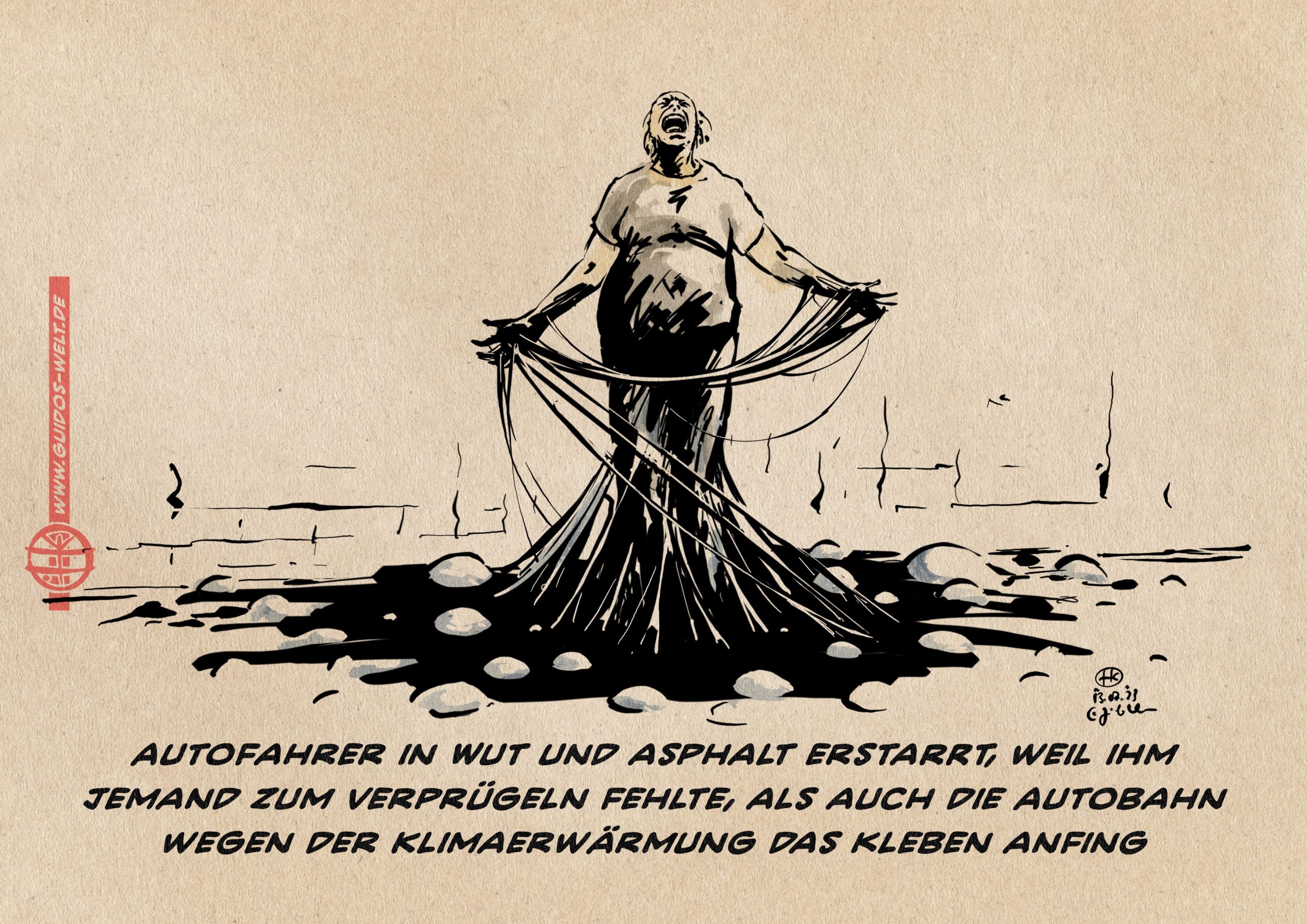 Klima-Wenn Wut und Asphalt kochen