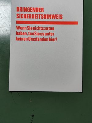 Sicherheitshinweis