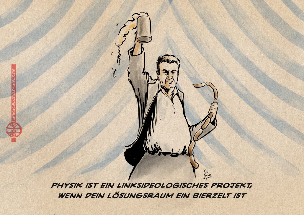 Physik verhandelt nicht, ausser in Bayern
