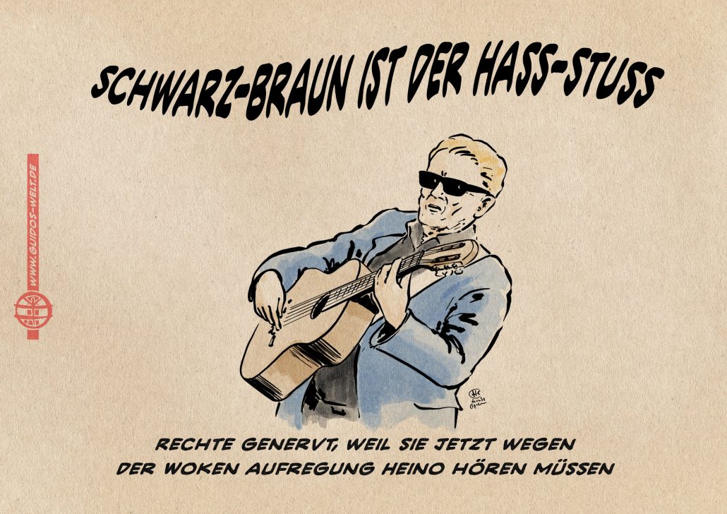 Schwarz-braun ist der Hass-Stuss