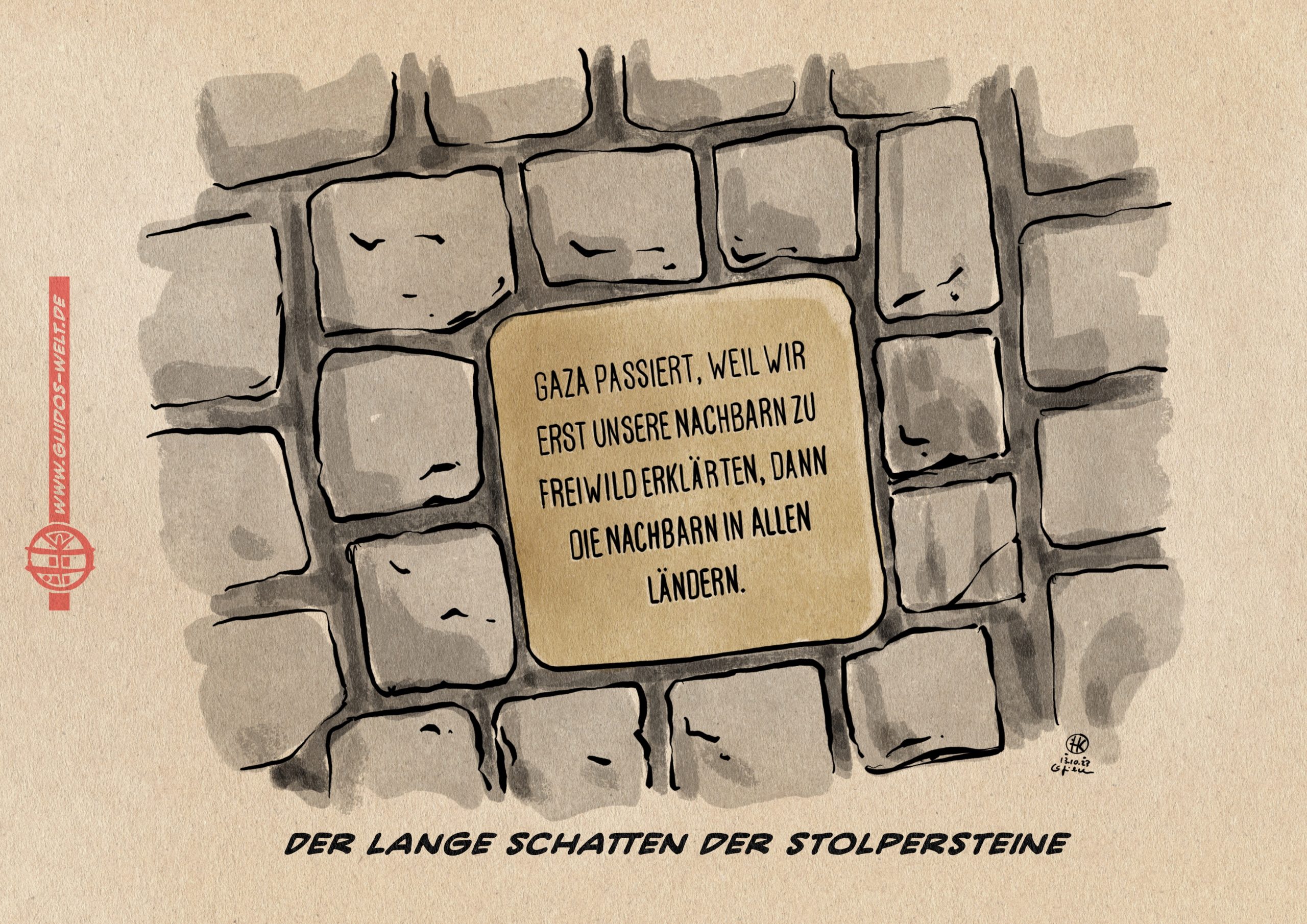 Der lange Schatten der Stolpersteine