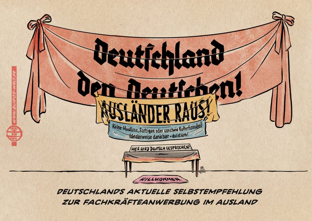 Haut ab! Wir brauchen euch!