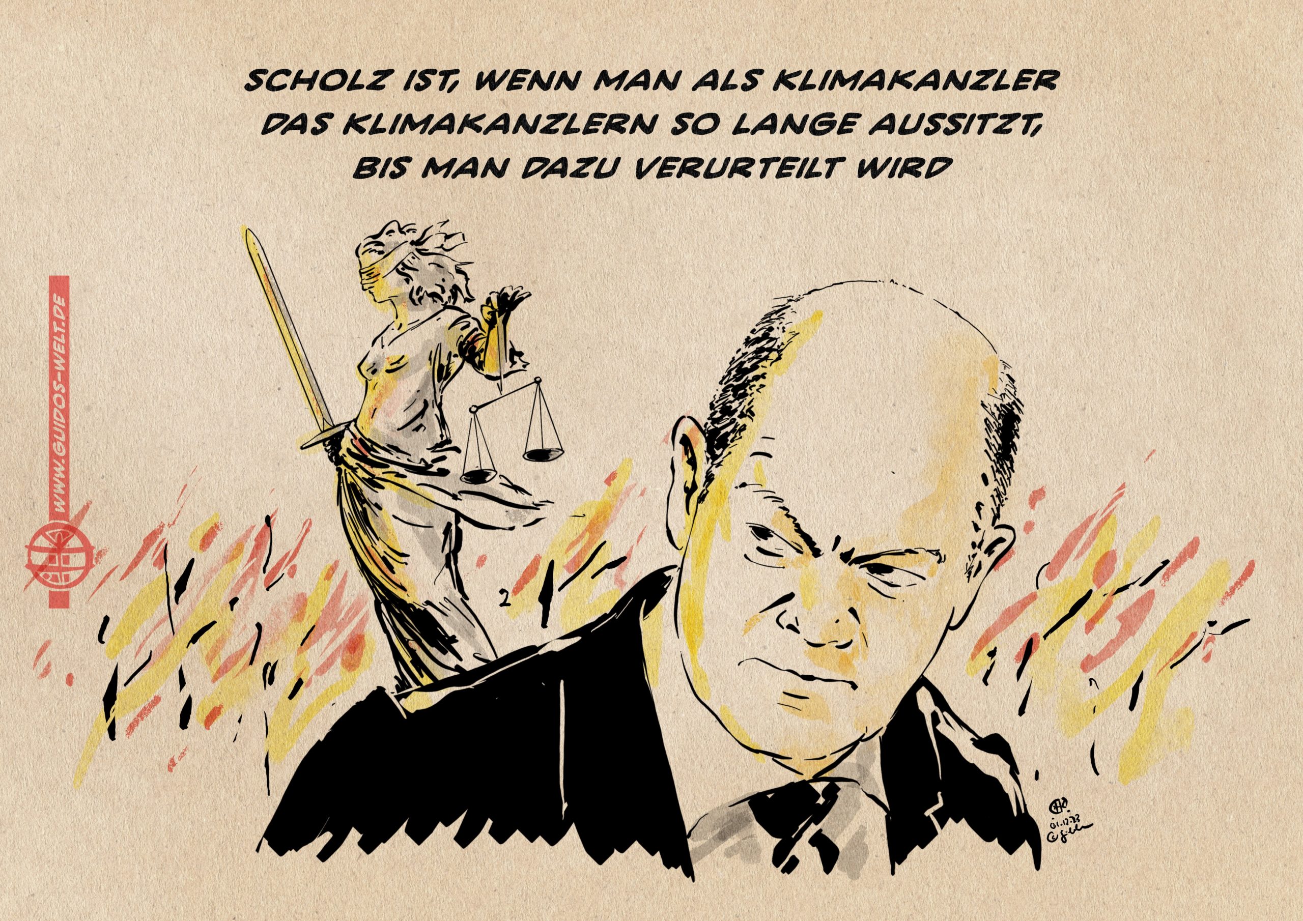 Zum Klimakanzlern verurteilt