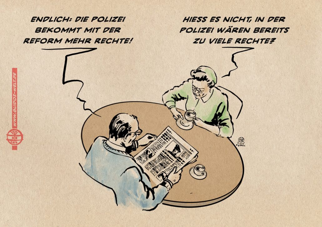 Mehr Rechte für die Polizei