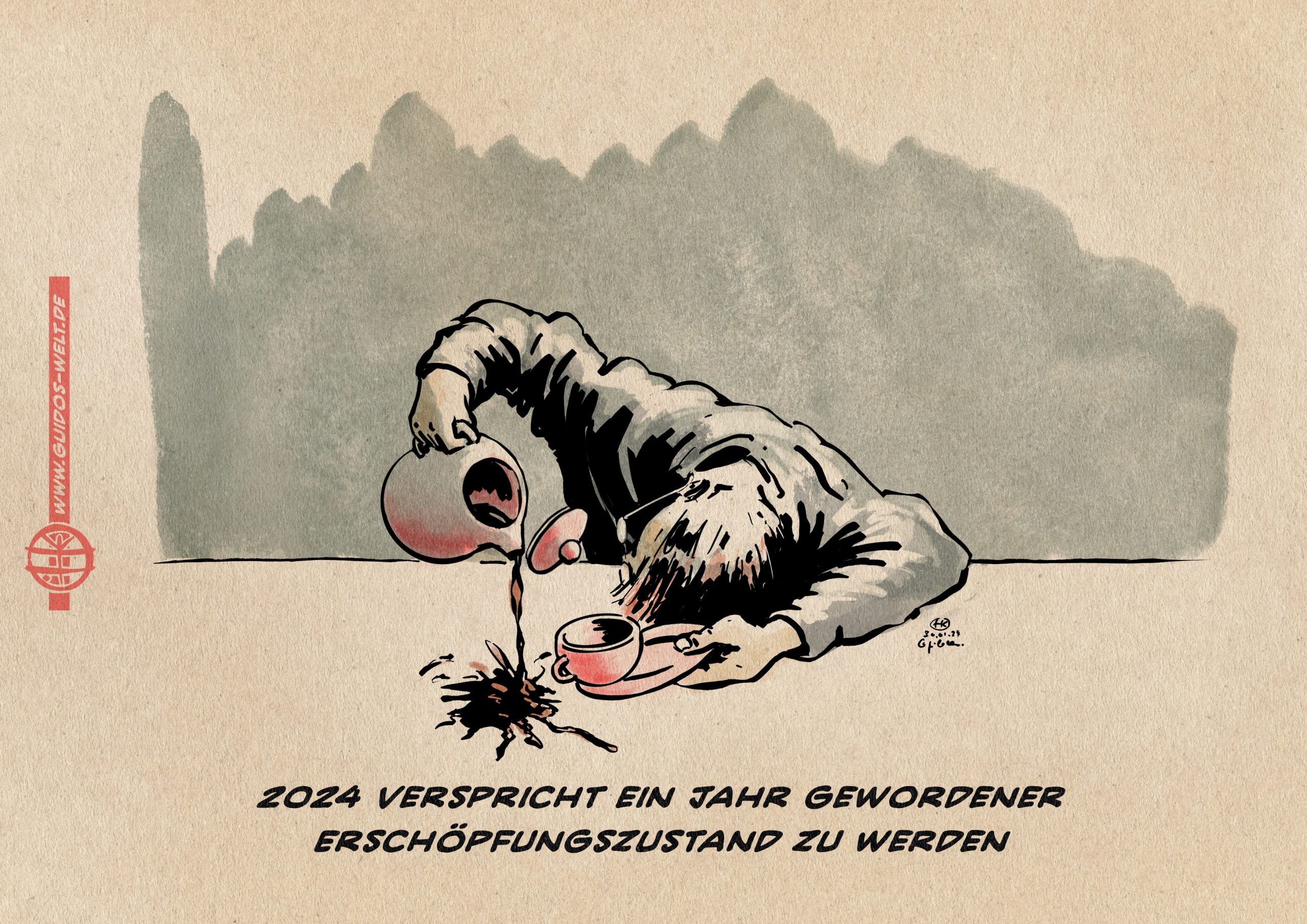 2024 ist ein Montag